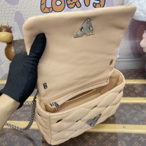 Replica Louis Vuitton Go-14 Apricot - best quality luxury bag dupe