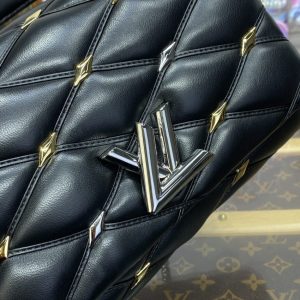 Replica Louis Vuitton Go-14 Black - near-authentic luxury replica handbag