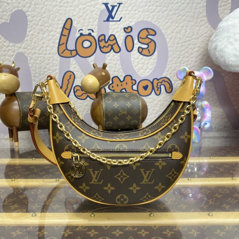 Replica Louis Vuitton Loop Brown - top-tier luxury replica shoulder bag