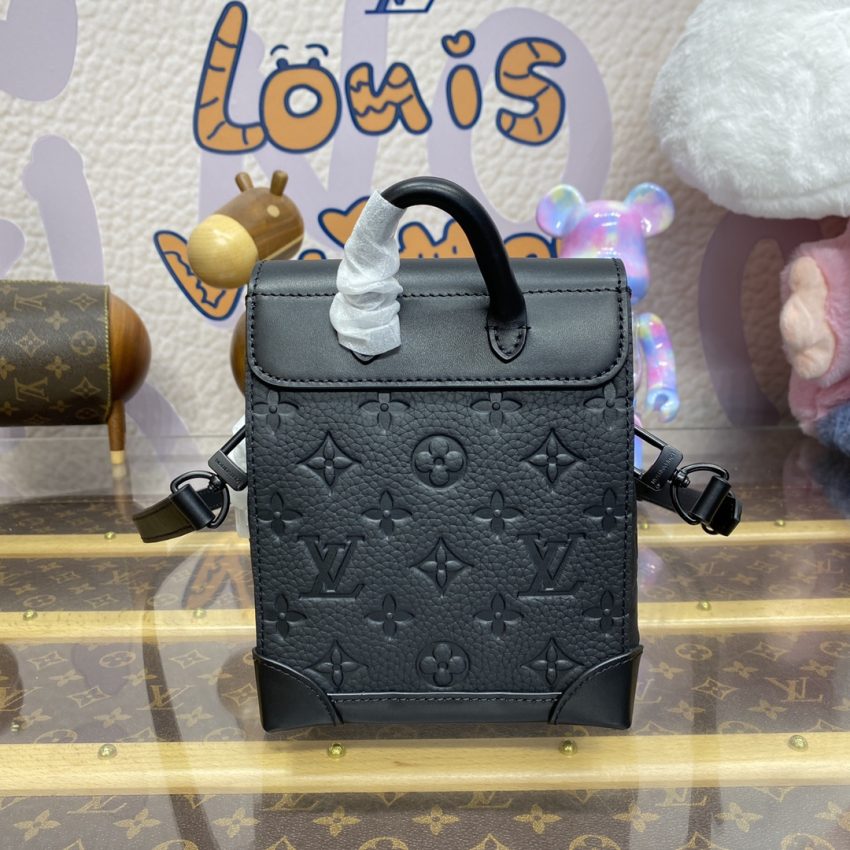 Replica Louis Vuitton Nano Steamer Black - realistic designer-inspired fake bag