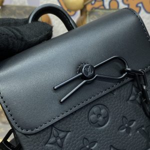 Replica Louis Vuitton Nano Steamer Black - realistic designer-inspired fake bag