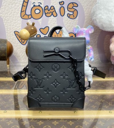 Replica Louis Vuitton Nano Steamer Black - premium-grade designer purse dupe