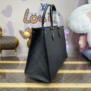 Replica LV OnTheGo Black - high-quality designer bag clone