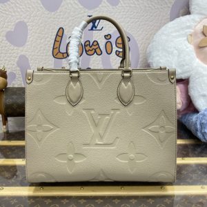 Replica LV OnTheGo Beige - high-accuracy replica luxury purse
