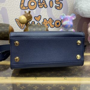 Replica Louis Vuitton On My Side PM Dark Blue - realistic designer-inspired fake bag