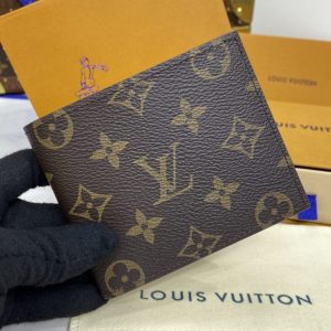 Replica Louis Vuitton Marco Wallet Brown - high-quality designer bag clone