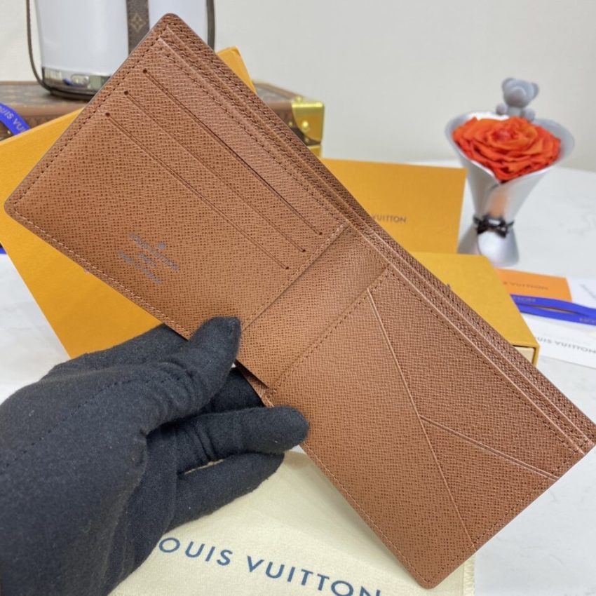 Replica Louis Vuitton Multiple Wallet Brown - premium-grade designer purse dupe
