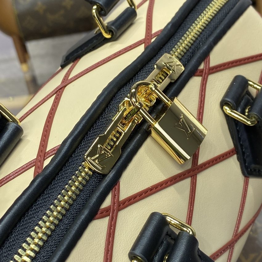 Replica Louis Vuitton Speedy Bandouliere 20 Beige - 1:1 designer replica handbag