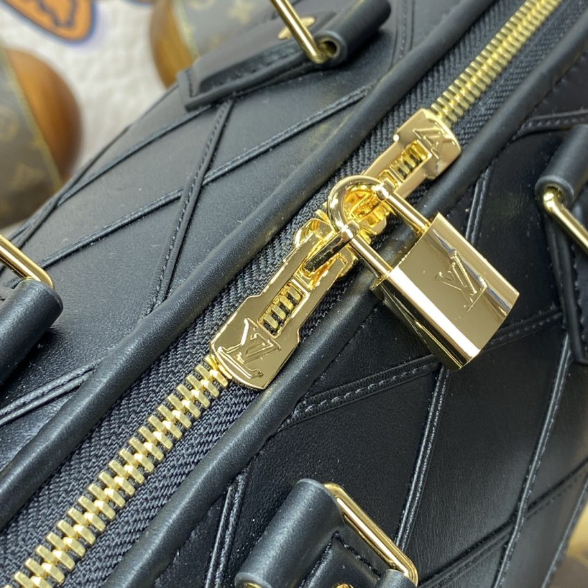 Replica Louis Vuitton Speedy Bandouliere 25 Full Black - 1:1 designer replica handbag