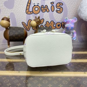 Replica Louis Vuitton NeoNoe BB Bag White-Purple - premium 1:1 fake handbag model