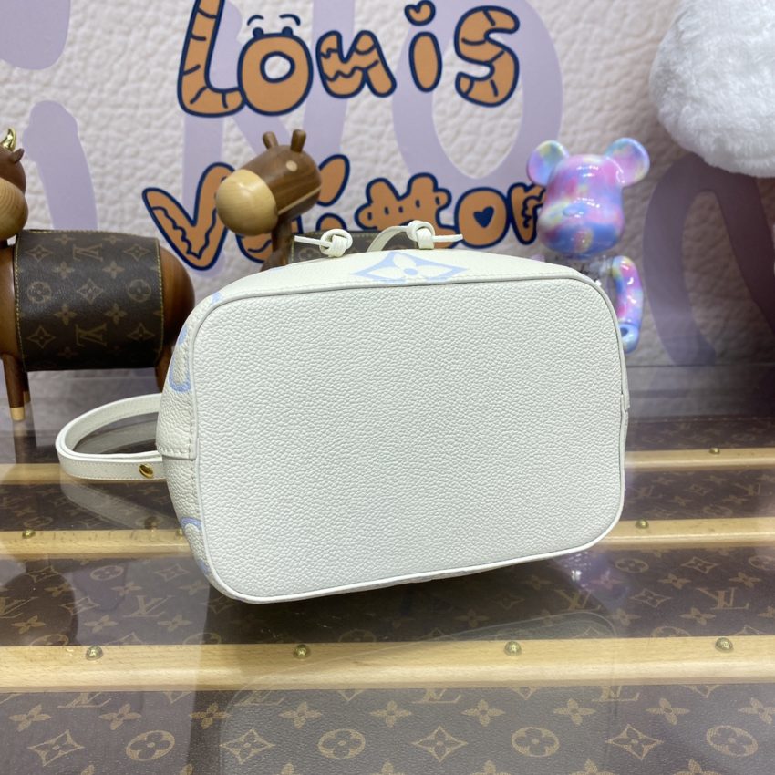 Replica Louis Vuitton NeoNoe BB White Sky Blue - high-quality designer bag clone