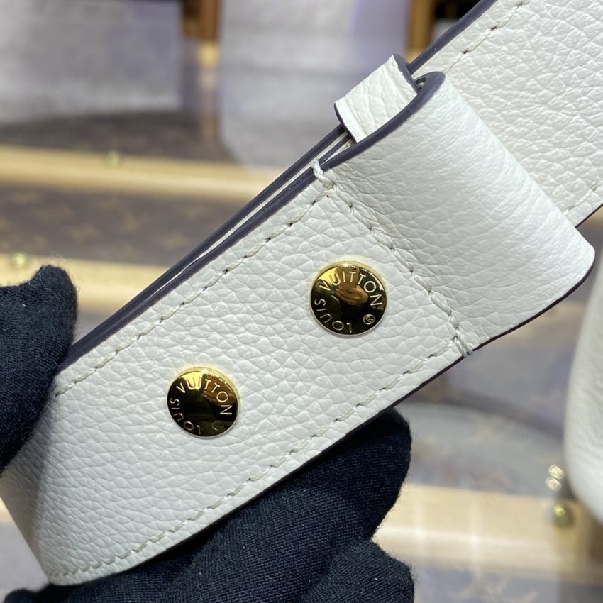 Replica Louis Vuitton Lock and Walk Beige - top-tier luxury replica shoulder bag