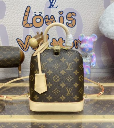 Replica Louis Vuitton Alma Backpack Monogram - high-quality designer bag clone