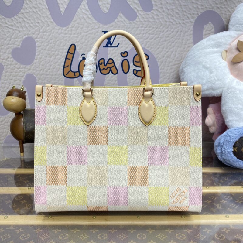 Replica LV OnTheGo Yellow - authentic-look luxury purse replica