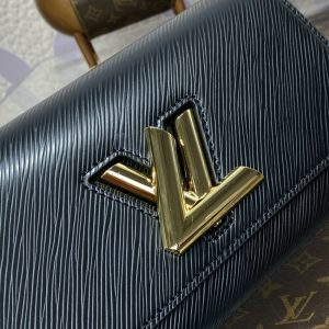 Replica Louis Vuitton Twist West Pochette Black - ultra-realistic fake designer tote