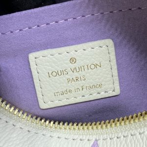 Replica Louis Vuitton Speedy Bandouliere 20 White Purple - best-selling designer handbag dupe