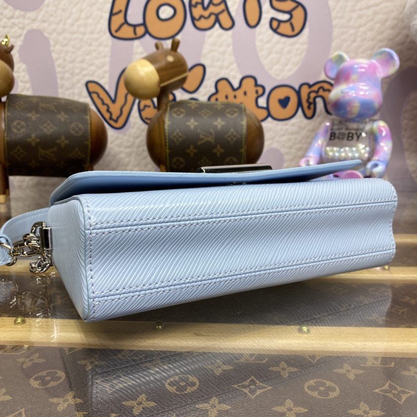 Replica Louis Vuitton Twist West Pochette Blue - top-rated replica designer bag