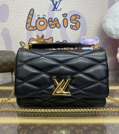 Replica Louis Vuitton Go-14 Full Black - top-rated replica designer bag