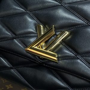 Replica Louis Vuitton Go-14 Full Black - realistic designer-inspired fake bag