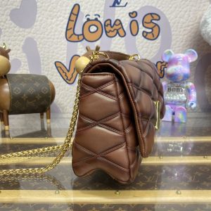 Replica Louis Vuitton Go-14 Brown - ultra-realistic fake designer tote