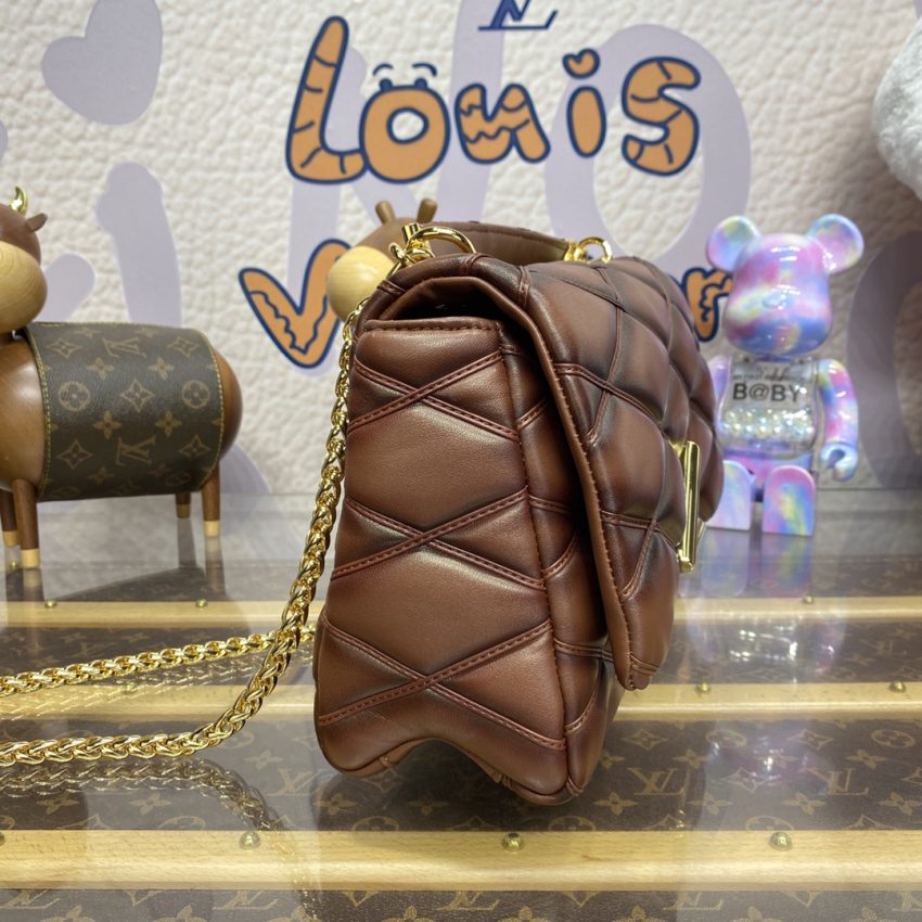 Replica Louis Vuitton Go-14 Brown - ultra-realistic fake designer tote