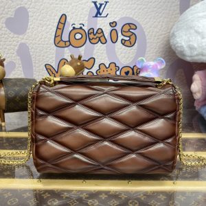Replica Louis Vuitton Go-14 Brown - near-authentic luxury replica handbag