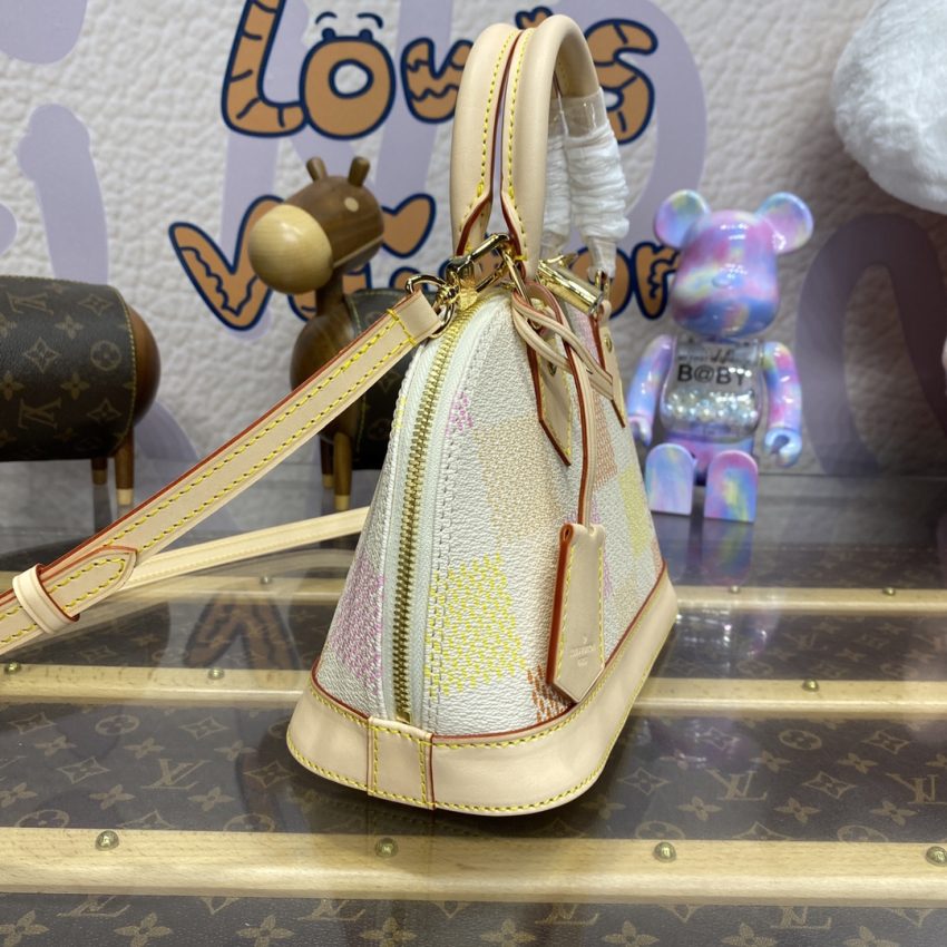 Replica Louis Vuitton Alma BB Checkered - high-accuracy replica luxury purse