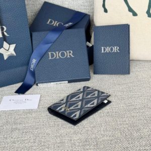 Replica Dior Bi Fold Card Holder 4 Colors - elite superclone designer purse