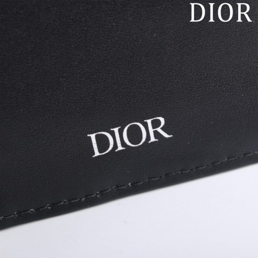 Replica Dior Long Jacquard Wallet Black - top-rated replica designer bag
