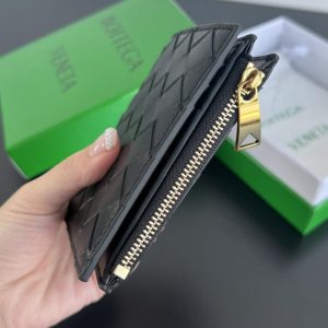 Replica Bottega Veneta Bifold Zipper Wallet - near-authentic luxury replica handbag