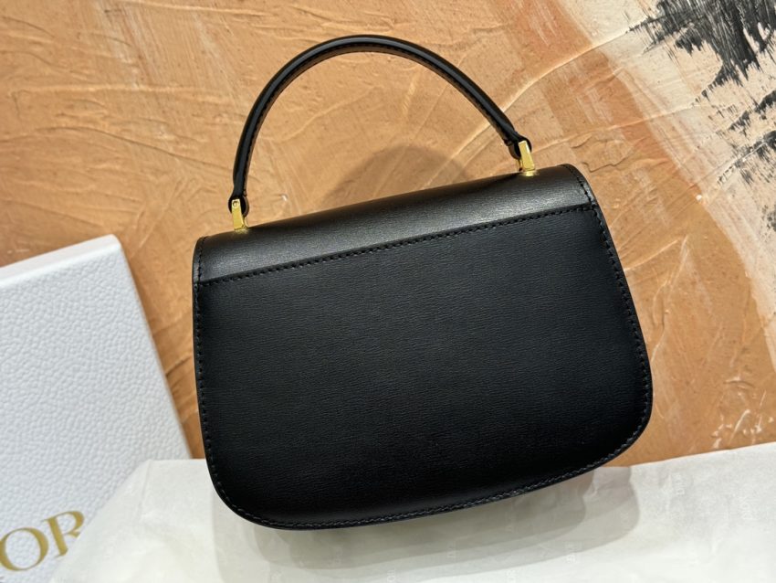 Replica Dior 30 Montaigne Avenue Top Handle Black - top-rated replica designer bag