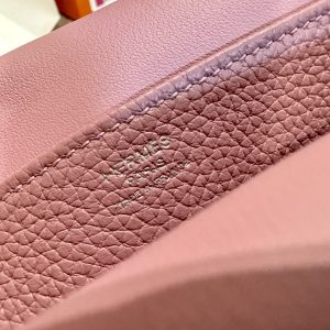 Replica Hermes Halzan Pink - best quality luxury bag dupe