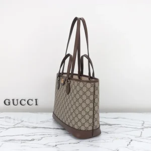 Replica GUCCI OPHIDIA SMALL TOTE BAG - high-end fake designer purse