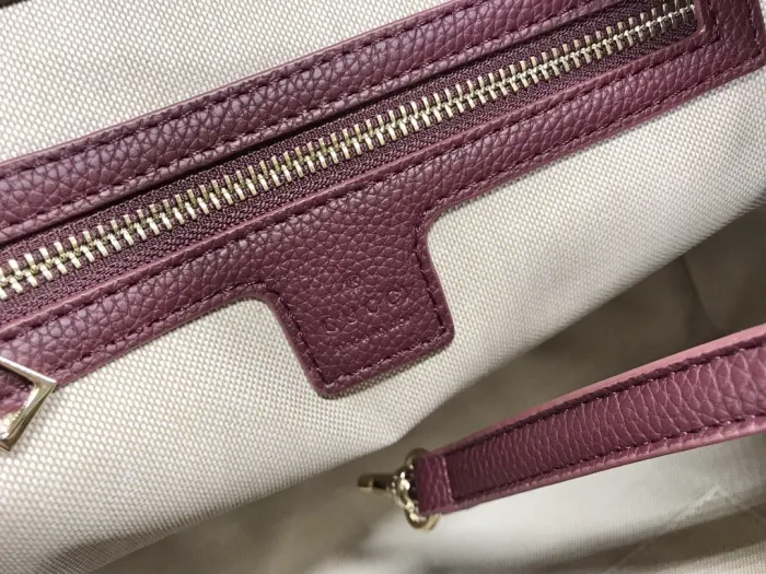 Replica GUCCI SOHO INTERLOCKING G - best quality luxury bag dupe