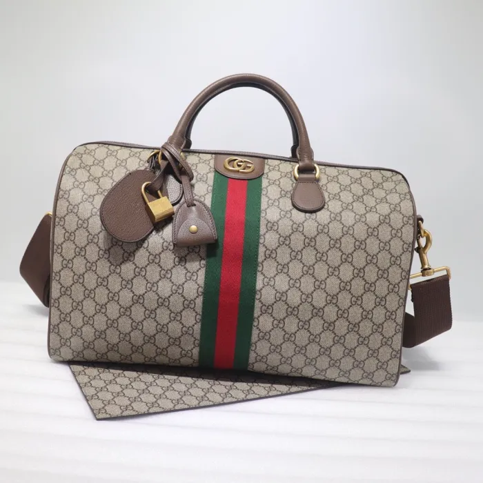 Replica GUCCI SAVOY MEDIUM DUFFLE BAG - high-end fake designer purse