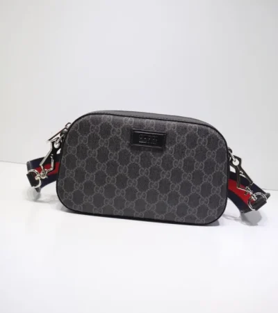Replica GUCCI BLACK CROSSBODY BAG - high-end fake designer purse