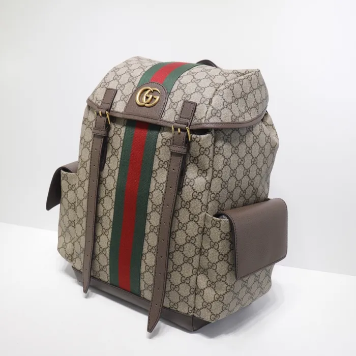 REPLICA GUCCI OPHIDIA GG MEDIUM BACKPACK - best quality luxury bag dupe
