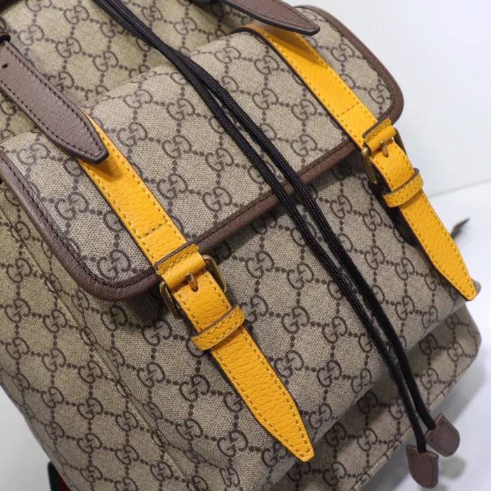 Replica GUCCI GG Supreme Leather Backpack - elite superclone designer purse