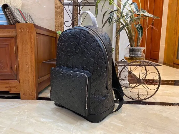 Replica GUCCI MEDIUM GG BACKPACK WITH TAG - best quality luxury bag dupe
