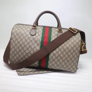 Replica GUCCI SAVOY MEDIUM DUFFLE BAG - top-tier luxury replica shoulder bag