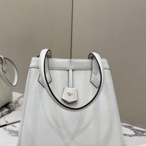 Replica Fendi Origami Large White - near-authentic luxury replica handbag