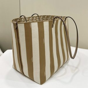 Replica Fendi Two Side Small Tote Beige - premium 1:1 fake handbag model