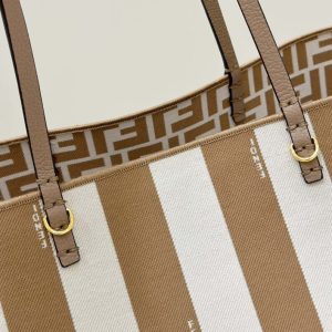 Replica Fendi Two Side Small Tote Beige - top-rated replica designer bag