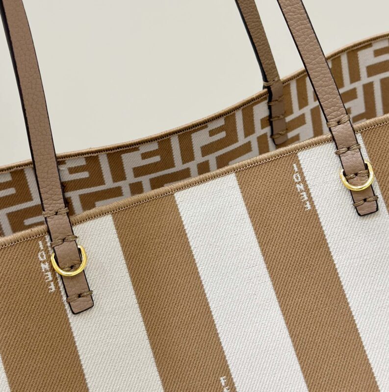 Replica Fendi Two Side Small Tote Beige - top-rated replica designer bag