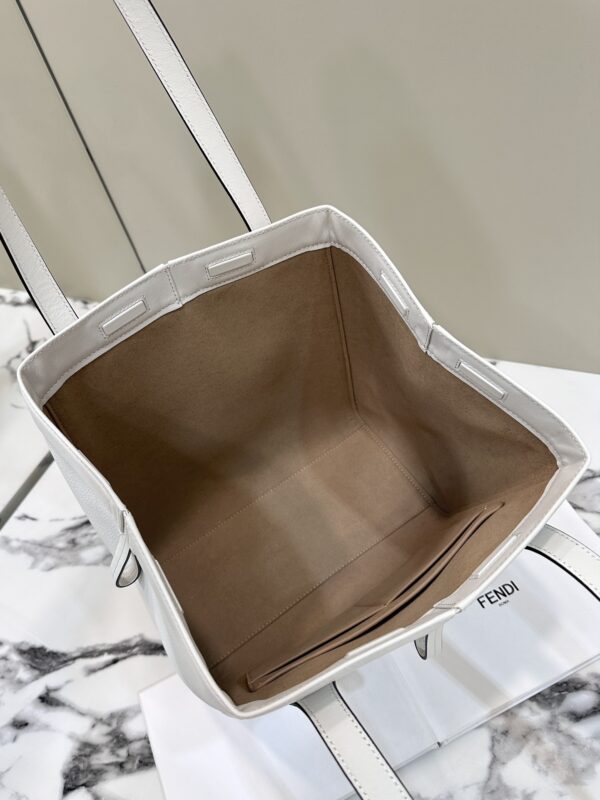 Replica Fendi Origami Large White - near-authentic luxury replica handbag