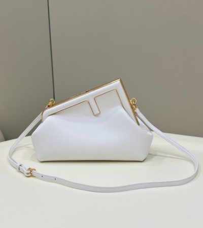 Replica Fendi First White - best quality luxury bag dupe