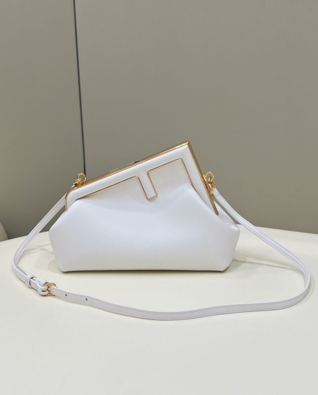 Replica Fendi First White - best quality luxury bag dupe