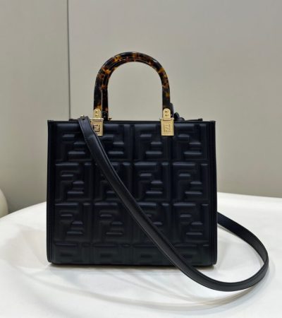 Replica Fendi Small Tote Black - best quality luxury bag dupe