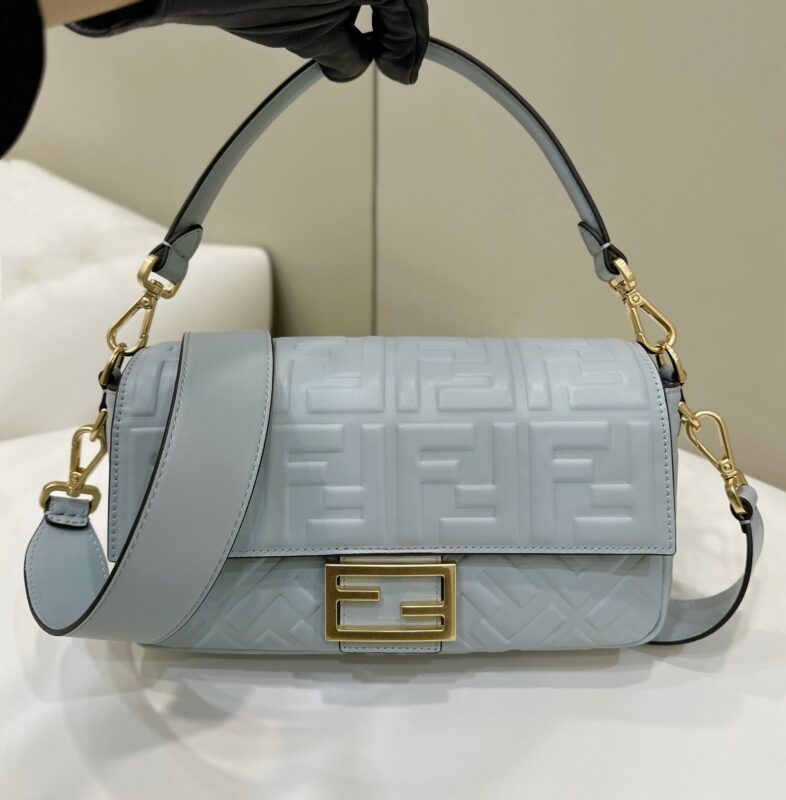 Replica Fendi Baguette Sky Blue - 1:1 designer replica handbag