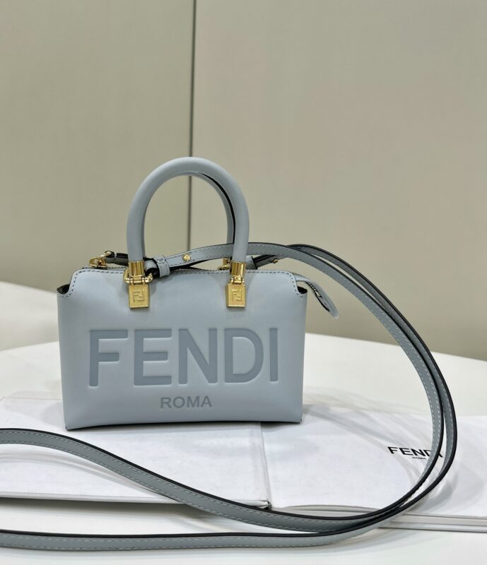 Replica Fendi By The Way Boston Sky Blue - top-rated replica designer bag